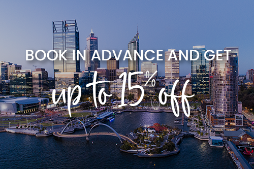 Up to 15% Off Book Early & Save